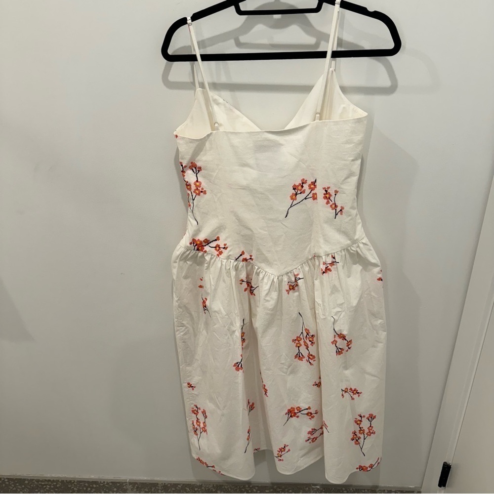 NWT Naya Rea Milana Drop Waist Midi Dress Women’s Size 8 Designer - Picture 8 of 16